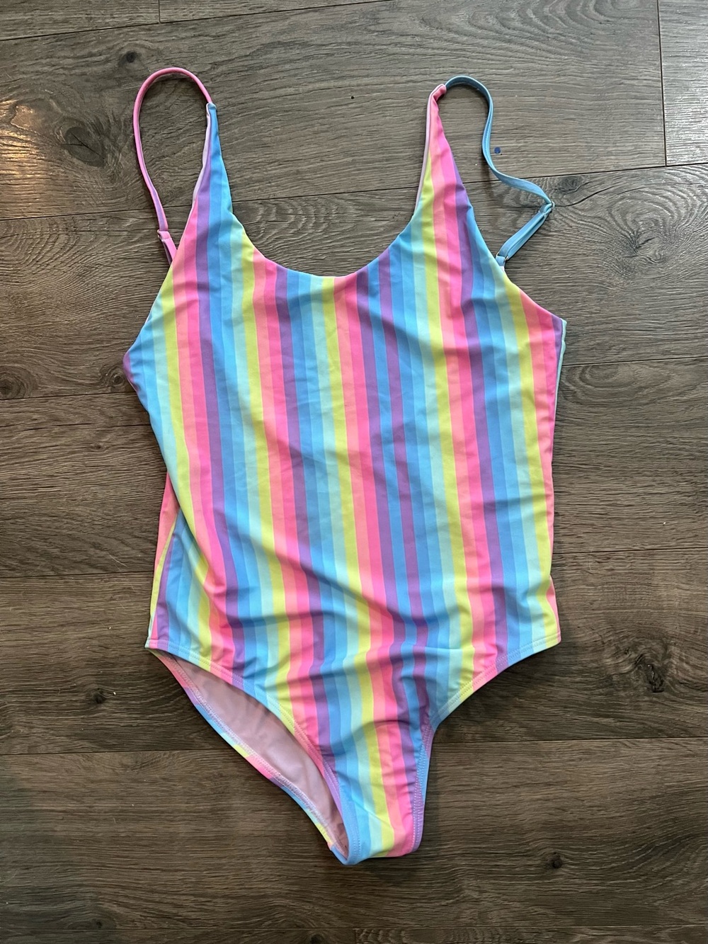 ModCloth Rainbow Pastel One Piece
